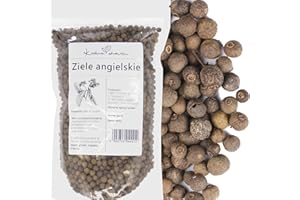 Kuchnia Zdrowia - Piment de la Jamaïque - Aromatique - Naturel - Sans Additifs - Vegan - Emballage anti-fuite avec fermeture éclair - Doypack: (100, Grammes)