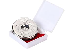 Drfeify Disco Soplado, Herramienta de Ajuste C-C Sintonizador de Tubo de Paso Cromático Sensible 13 con Accesorio de Instrumento de Estuche