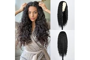 HAIRCUBE HAIRUCBE Parrucche nere a mano dell'attaccatura a mano.