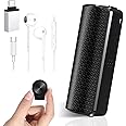Voice Recorder, 64GB Recording Device 960 Hours Long Battery Recording Time, Dictaphone Voice Recorder with Magnetic Function, Audio Recorder for Classroom Lecture Meeting (earphone included)