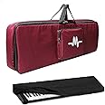 Mexa Keyboard Bag Compatible with Yamaha PSR-E363, E373, E383, E473, E463, I455, I425, I300, I400, I500 Keyboard & Casio CT-X700, X870IN, X8000IN, X9000IN Keyboard with Dust Cover Padded Quality