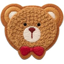 Orsacchiotto Animale - Toppe Termoadesive Patch Toppa Ricamate