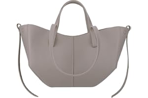 TIAASTAP Torebka damska Tote Bag, ze sztucznej skóry, duża torba na zakupy, elegancka torba na ramię, duża torba podróżna z uchwytami