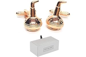 Onyx - Art Cufflinks - Whiskey Still