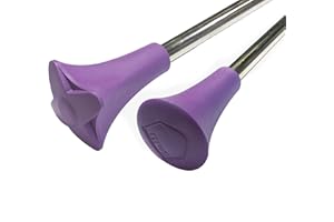 BELTI Bâton de majorette, violet, 61 cm