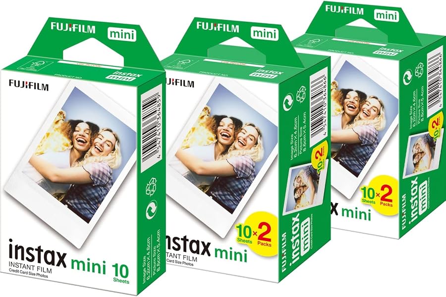 instax Fujifilm Mini 7-8-9-11-25-70-90 Filme, 50 Stück