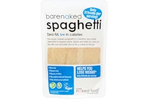 BareNaked Konjac Spaghetti, healthy and low calorie alternative to pasta - Pack of 6 x 380g