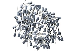 ‎AFELD ELEKTRO Aderendhülsen 0,75mm² grau, isoliert, 100 Stück