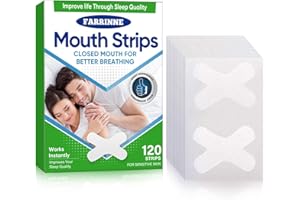 MEMONOTRY Mouth-Tape-for-Sleeping, Snoring Aids Mouth Tape for Men/Women, Reduce Mouth Breathing Enhance Nose Breathing Prevent Snoring, 120PCS