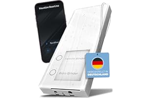 DoorLine Slim DECT Farbe: Weiß von Telegärtner Elektronik l Clevere Türstation l per Knopfdruck mit der AVM FRITZ!Box zur Tür-Sprechanlage gekoppelt l erweiterbar zur Video-Sprechanlage I