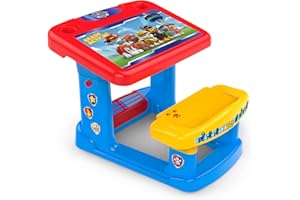 Chicos - Bureau Enfant Pat Patrouille | Pupitre Enfant Fille 2 3 4 5 Ans | Petit Bureau entant | +24 Mois (51065)
