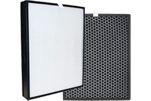 Sweet D FY3432/10 y FY3433/10 Filtros Compatible con Philips AC3256/10 AC3259/10 AC4550/10 Purificador de Aire, Repuesto de HEPA y Aarbón Activo