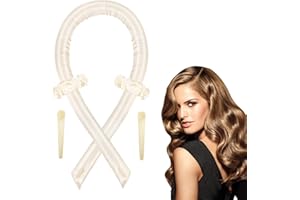 Locken Ohne Hitze, Meinraum Overnight Curls, Silk Locken über Nacht mit 2 Haarnadeln, New Heatless Curls Band,Lockenband DIY Haare Locken Frisurenset für Langes Mittleres Haar