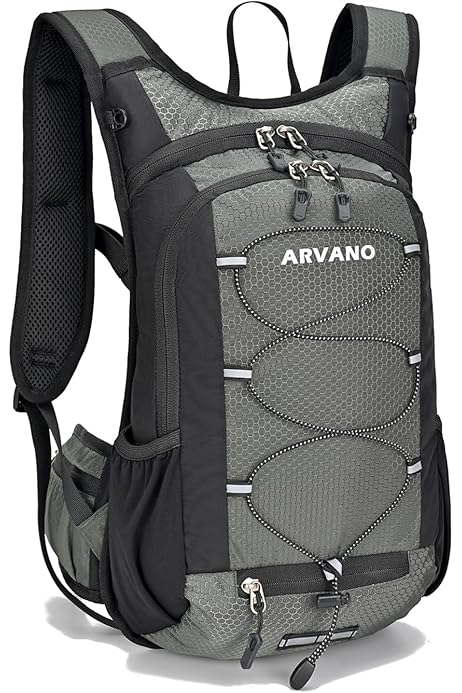 buffup® Lichte wandelrugzak, 15 liter, fietsrugzak, klein, drinkrugzak