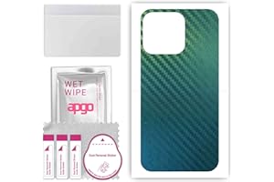 apgo Protecteur Skin, Autocollant, Peau, film en vinyle structuré pour l'arrière au modèle Apple iPhone 13 Pro avec motif Caméléon de carbone CAKA1