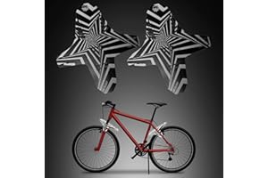 CTRUNIT 2pcs Bike Fenders, Mountian Bike Mud Flaps, Front and Rear Bicycle Fender, Mountain Bike Mudguards Set, MTB Mud Guard, Fits 20" 26" 27.5" 29 inch and Fat Bicycle