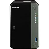 QNAP TS-253D-4G 8TB Solution - 2 Bay Desktop NAS | Installed with 2 x 4TB Seagate IronWolf Drives