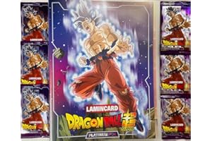 ABJ Raccoglitore + 6 BUSTINE LAMINCARD Dragonball Super Platinum FX DIRAMIX