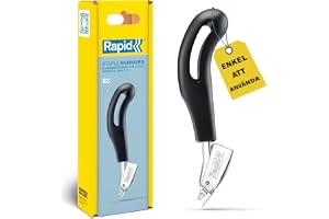 Rapid R3 Klammerborttagare – Kraftfull klammerutdragare i stål med ergonomiskt handtag – Professionell klammerutdragare för t