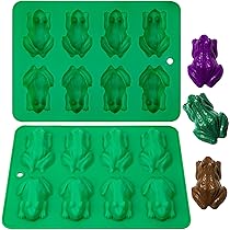 Webake Stampo In Silicone Per Cioccolatini – 126 Cavità Quadrate – 28,7 X 19,3 Cm
