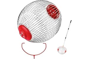 Eteslot Walnuss Sammler, Nusssammler Für Walnüsse, Nusssammler Rollsammler – Verstellbare, Leichte Outdoor-Handwerkzeuge Für Pinecone Hickory Chestnuts Buckeyes Golf