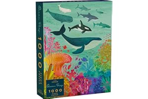 Elena Essex Puzzle 1000 Pieces - Ocean Deep | Puzzle | Puzzle Animaux | Puzzles Classiques | Adulte mer Baleine Aquarium Puzzle | 50x70cm
