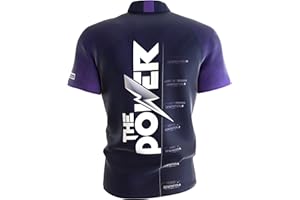 Target Darts Phil 'The Power' Taylor 2023 Edition Coolplay Collared Pro Darts Shirt