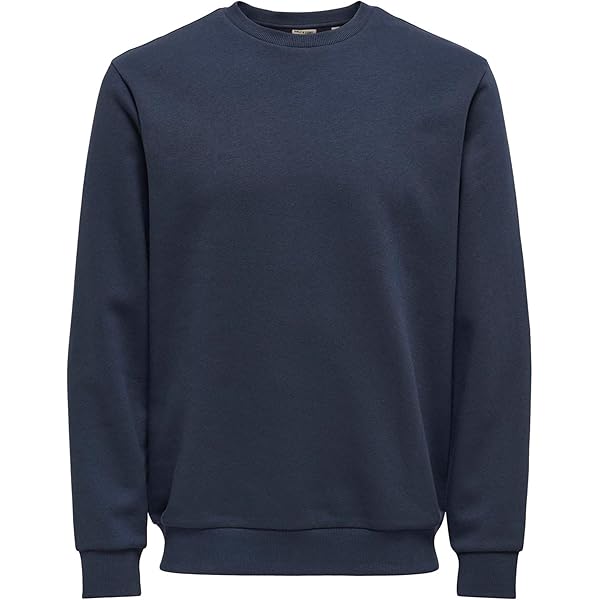 Herren Sweatshirt Mit Cord-Streifen - Halbknopf Pullover Regular Fit