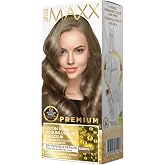 Maxx Deluxe Premıum Yarı Kit Set Sa&ccedil; Boyası 8.1 K&uuml;ll&uuml; A&ccedil;ık Kumral