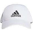adidas Cotton Baseball Men's Cap,White/White/Black,M