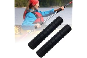 xiaoxiaozhijia Poignée Pagaie Kayak De Kayak Housses(30 * 180mm),Silicone Antidérapant Housse De Levier De Pagaie pour Guidon De Tige De Rame