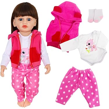 Rosa) Spielzeugzubehör Puppen-Rollschuhschuhe Für Produktbild-Vorschau 4
