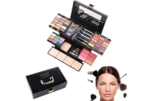 xixibuy Paleta de Maquillaje, Juego de Maquillaje, Maquillaje Set Kit Cosmético, Set de maquillaje para mujer, Kit maquillaje mujer, Make up set para adolescentes de 13 a 15 años(39 Colores)