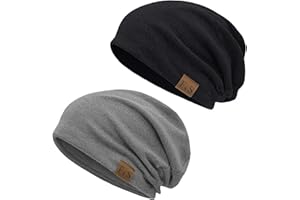 iParaAiluRy Beanie Herren - Strickmütze Herren Mütze Winter Herbst Wintermütze Herren Slouch Mütze Herren Wollmütze Haube Herren Feinstrick Beanie Mütze Damen Männer Weich Warm Baumwollmütze Unisex