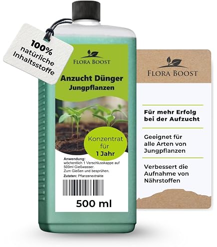Flora Boost Zimmerpflanzen Dnger Flora Boost 1000ml I Mikronisiertes  Blattspray fr Pflanzen I Fr alle Zimmerpflanzen geeignet I Flssiger  Blattdnger I 100% natrlicher Pflanzendnger : Amazon.de: Garten