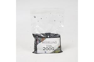 WWS WAR WORLD SCENICS WWScenics Carbón | Bolsa de 200g | Modelismo Material Base Diorama