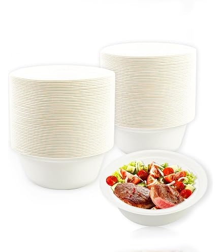100 Stück Papierschalen Herbst-Design – 340 Ml, Kürbis-Muster, Für Thanksgiving & Partys