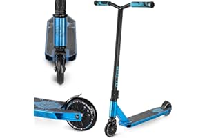 Trottinette Freestyle Movino Glide Roulements ABEC 9 Trottinette Résistante aux Acrobaties Pro Stunt Scooter Roues de 100mm Poids 3,3kg Aluminium 6061