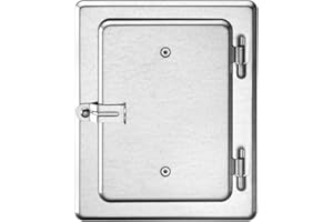 Upmann Kamintür 12x18 K10 10102 verz.hebel P-IV 010 / PA-IV 319