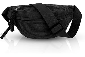 Maxmoc Umhängetasche Damen, Bauchtasche Damen Klein, Modische Cord Crossbody Bag Damen, Stilvolle & Praktische Brusttasche Gürteltasche Hüfttaschen für Outdoor Sport Reise Laufen Schule