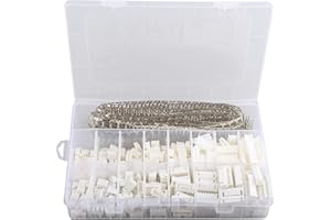 HALJIA Juego de conectores JST-XHP JST 1220 piezas de 2,54 mm, PCB de 2,54 mm, clavijas de terminales de paso Dupont, JST-PH 2/3/4/5/6/7/8/9 pines, cable adaptador de carcasa de enchufe macho y hembra