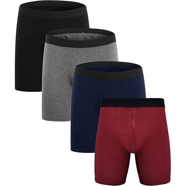 Expertoftio Heren Boxershort – Comfortabel Ondergoed van Bamboe, Ademend – Herenboxers met Gulp in Voordeelverpakking