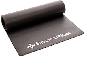 SportPlus Tappetino di Protezione del Pavimento per Cyclette, Crosstrainers, Vogatori, Tapis Roulant