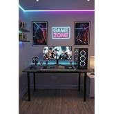 120 Gaming Oyun &Ccedil;alışma Masası Antrasit Masa Ofis Masası 7120-