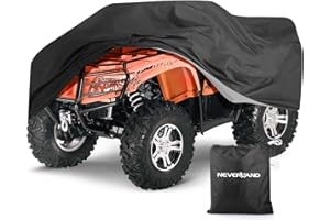 NOVSIGHT NEVERLAND Cubierta para Quad, Impermeable, Resistente al Agua, Polvo, Lluvia, Rayos UV, para cuatrimoto, Quad, Bicicleta, cortadora de césped, XL (210 x 120 x 115 cm)