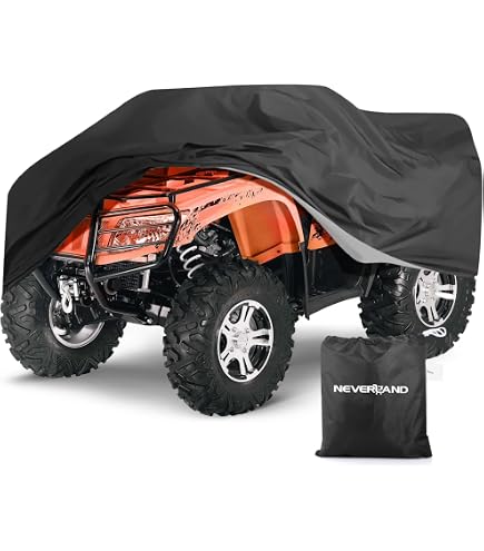 Funda Impermeable Para ATV Y Cuatriciclos - Tamaño 86x38x41 Pulgadas, Tela Resistente, Con Elástico Y Hebilla, Protección Contra Lluvia Y Polvo