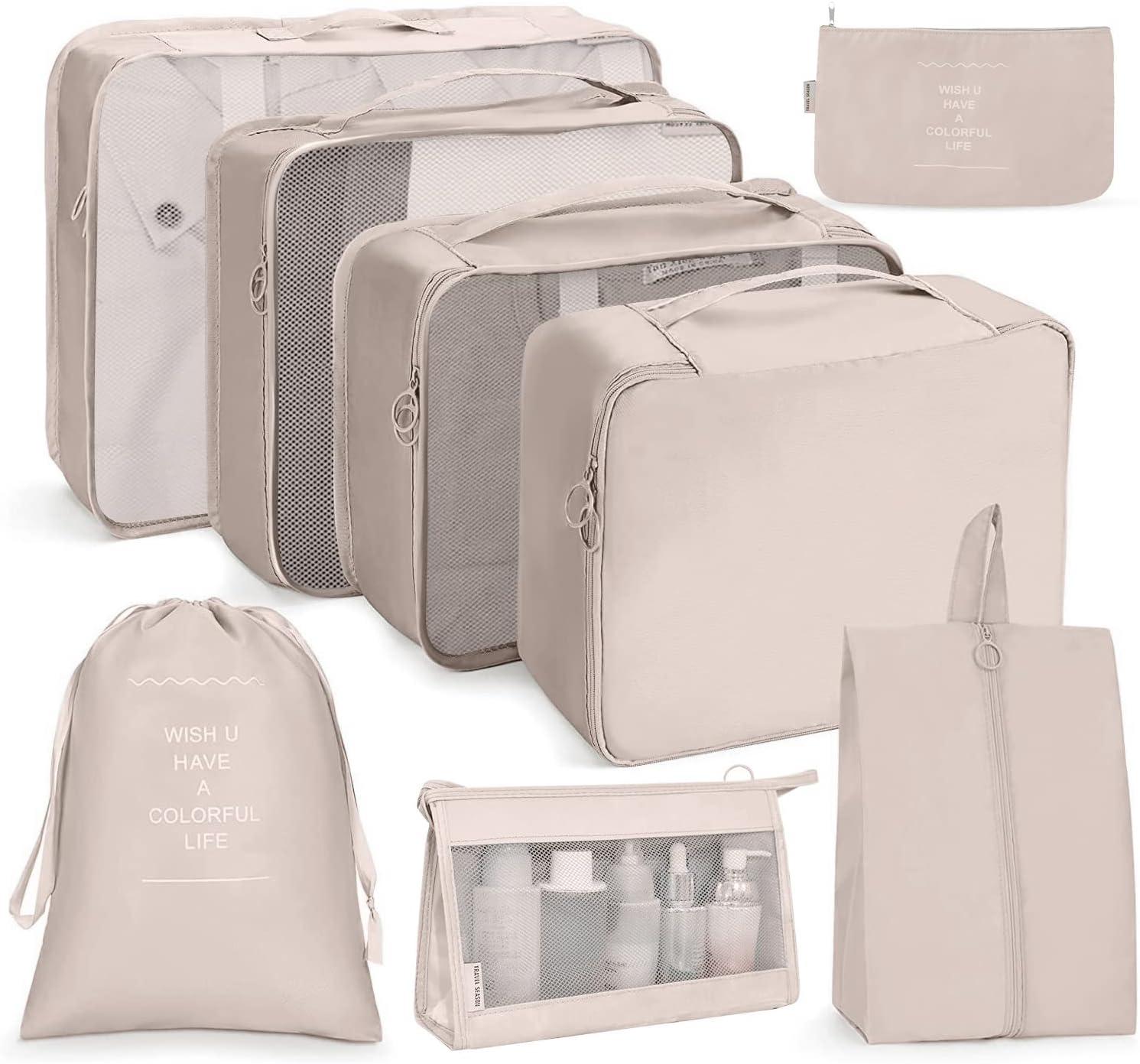 Avis d'Expert & Test Approfondi : OSDUE Lot de 8 cubes de rangement de voyage - (Sélection)