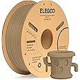 ELEGOO PLA+ Filament 1.75mm Wood Colour 1KG, PLA Plus Tougher and Stronger 3D Printer Filament, Dimensional Accuracy +/- 0.02mm, 1kg Cardboard Spool(2.2lbs) for Most FDM 3D Printers