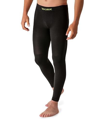 Collant Thermique Homme NOOYME - Sous-Vêtement Chaud Ski, Course à Pied, Séchage Rapide