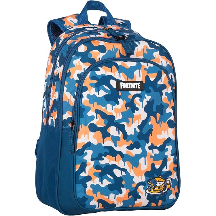 Sac à Dos Fortnite Pour Garçon - 45x29x14cm, 2 Compartiments, Léger, Idéal école Primaire (CP, CE1, CE2)